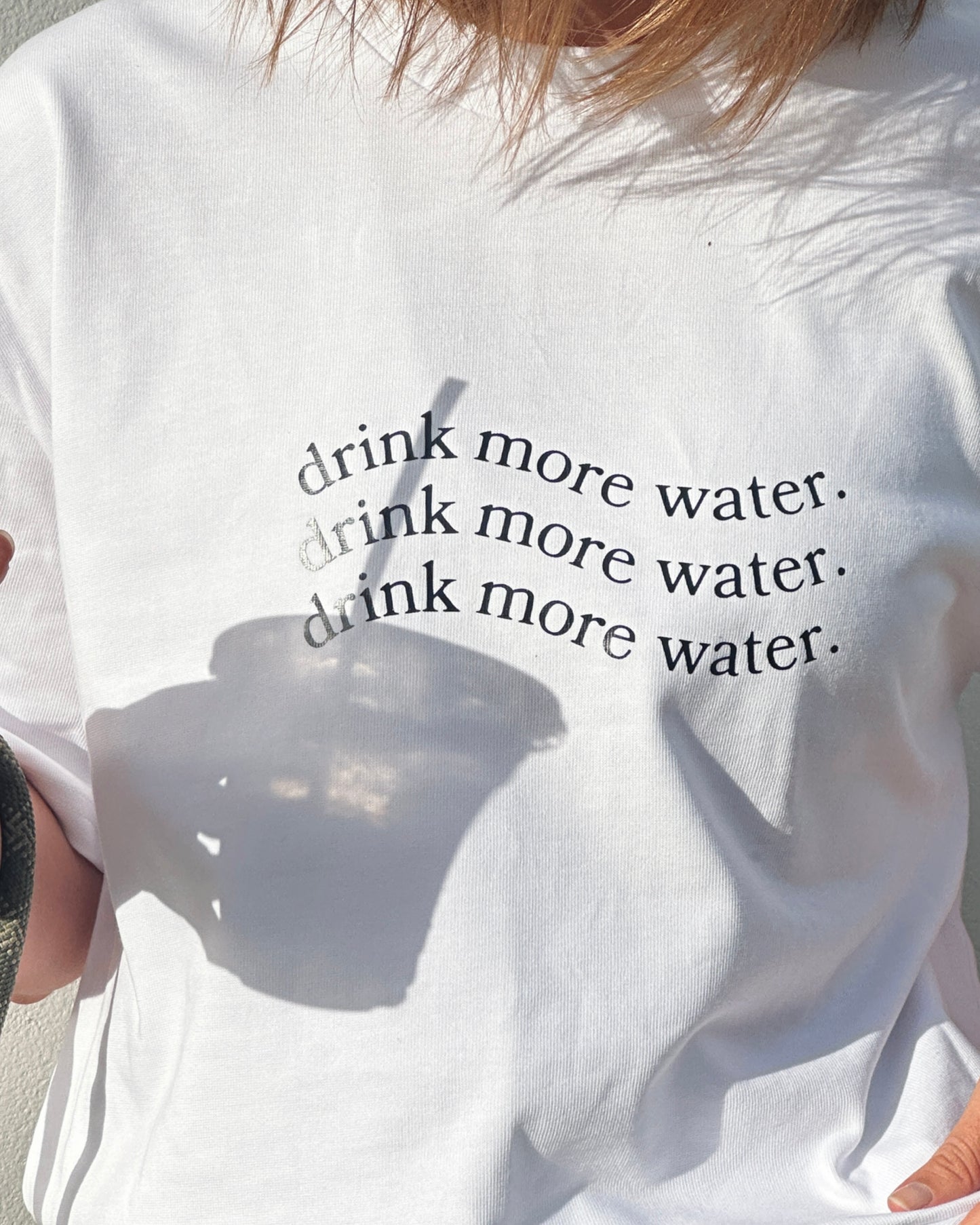 drink more water tee