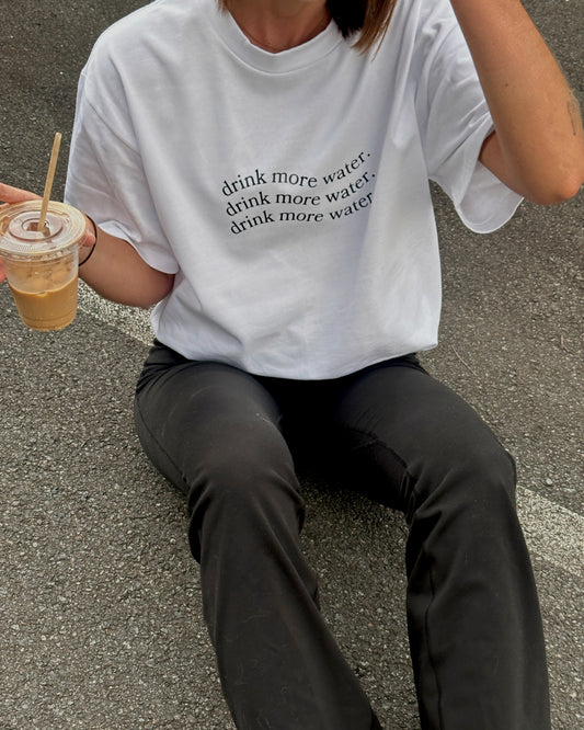 drink more water tee